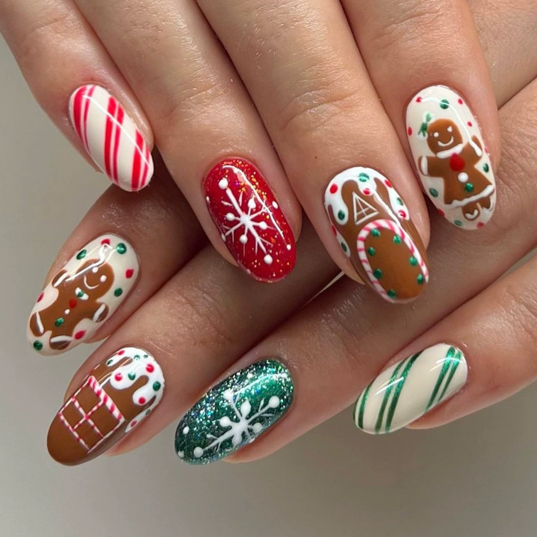 Gingerbread Spark – S Oval